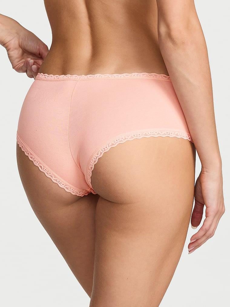 Beli Dantelli Pamuklu Cheeky Kulot arka görünümü