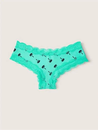 Victorias S Secret Pink Dantel Kenarli Cheekster Kulot