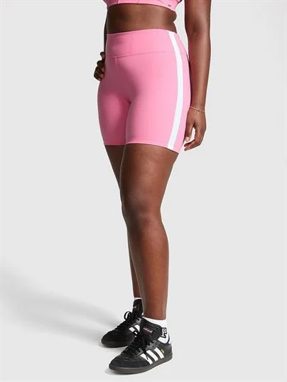 Pink Soft Ultimate Yüksek Bel Biker Sortu ön görünüm