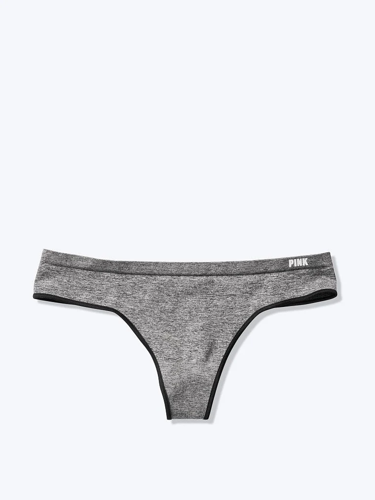 Pink Seamless Tanga arka görünüm