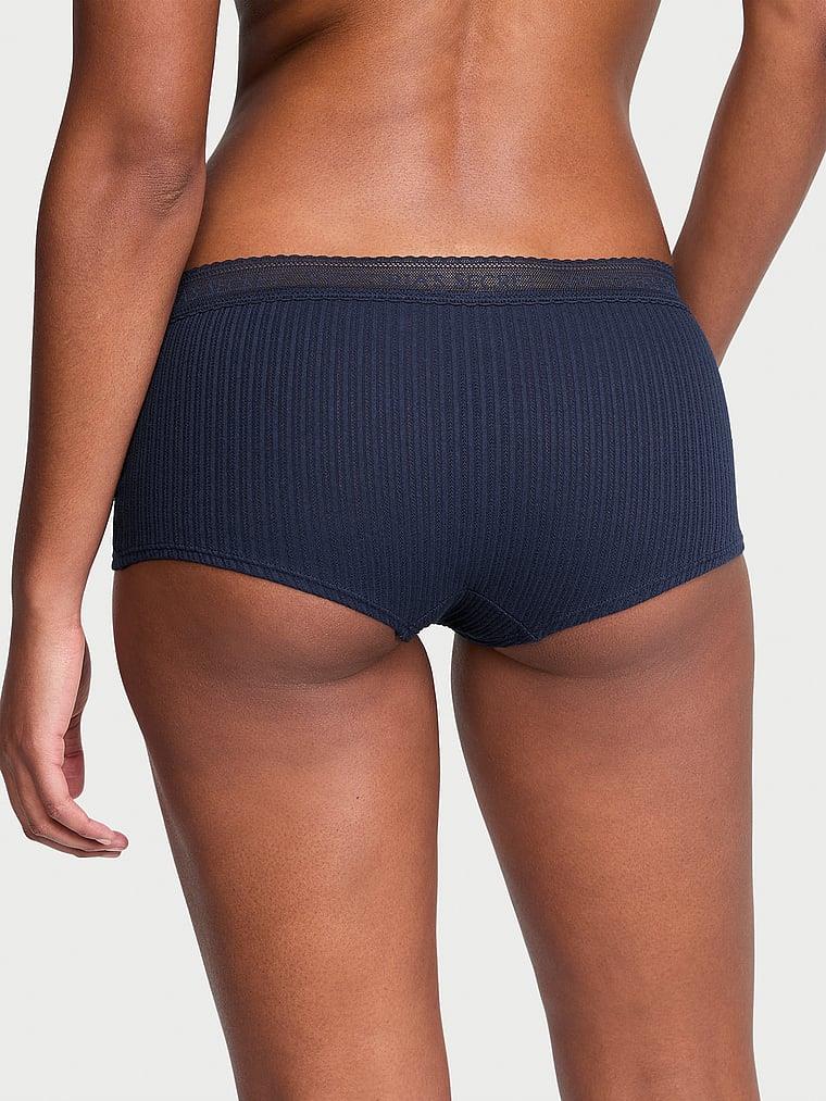 Beli Dantelli Pamuklu Boyshort Kulot arka görünümü
