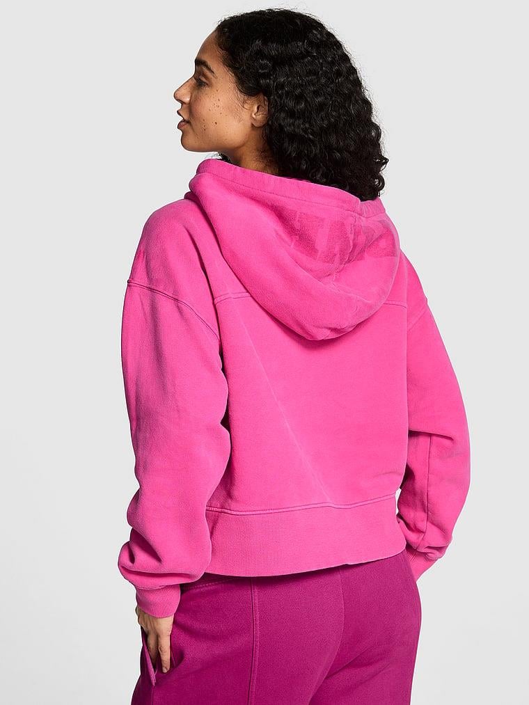 Pink Luks Kapusonlu Sweatshirt arka görünümü