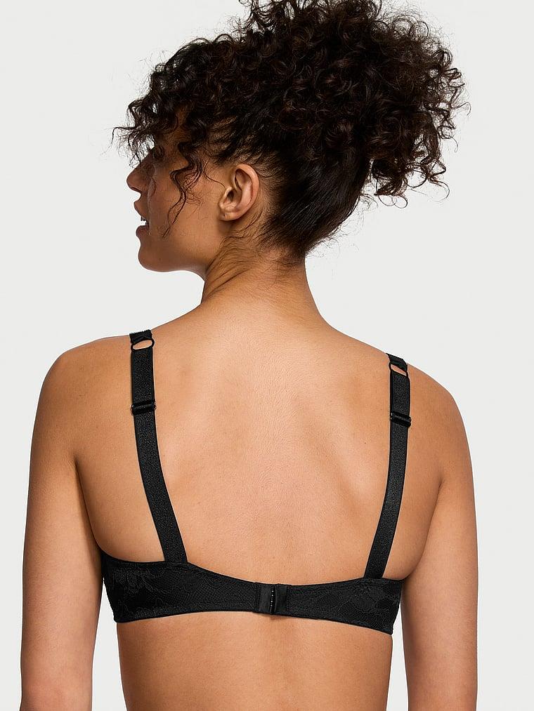 Işıltılı Askili Dantelli Scoop Bralet arka görünümü