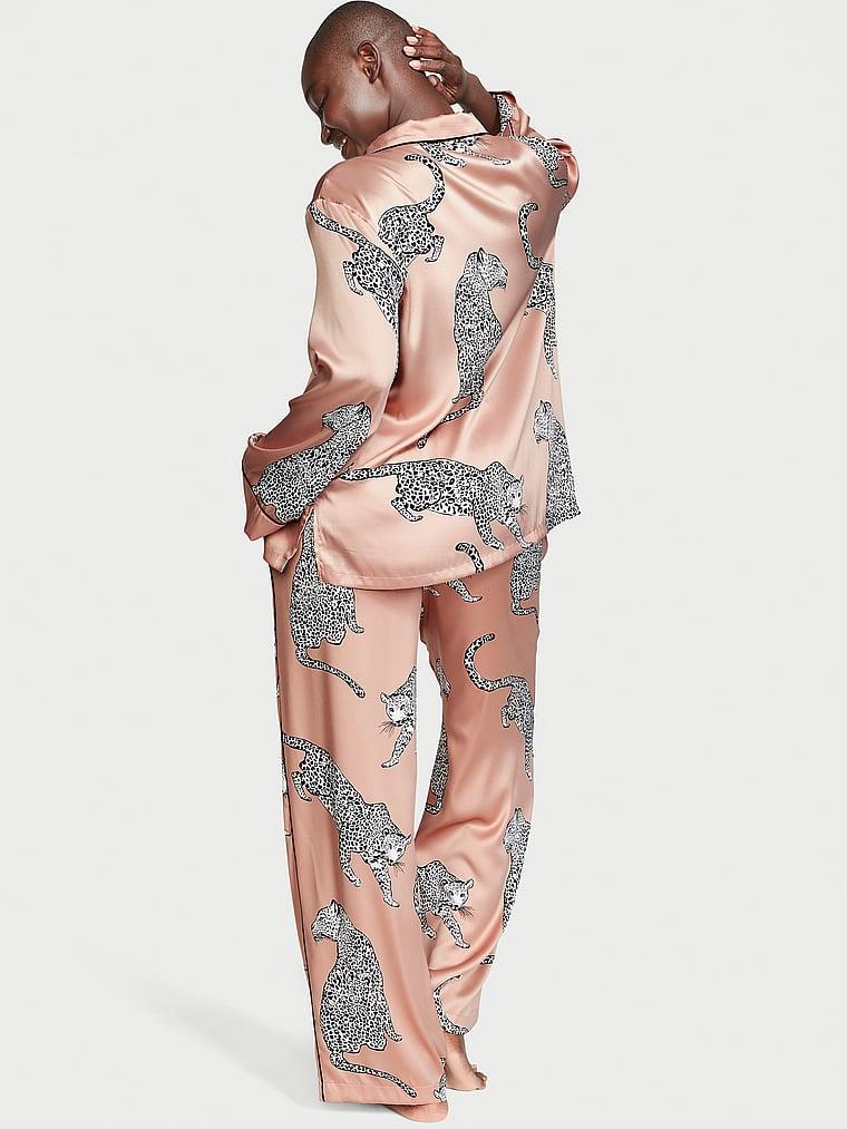 Saten Pijama Takimi arka görünümü
