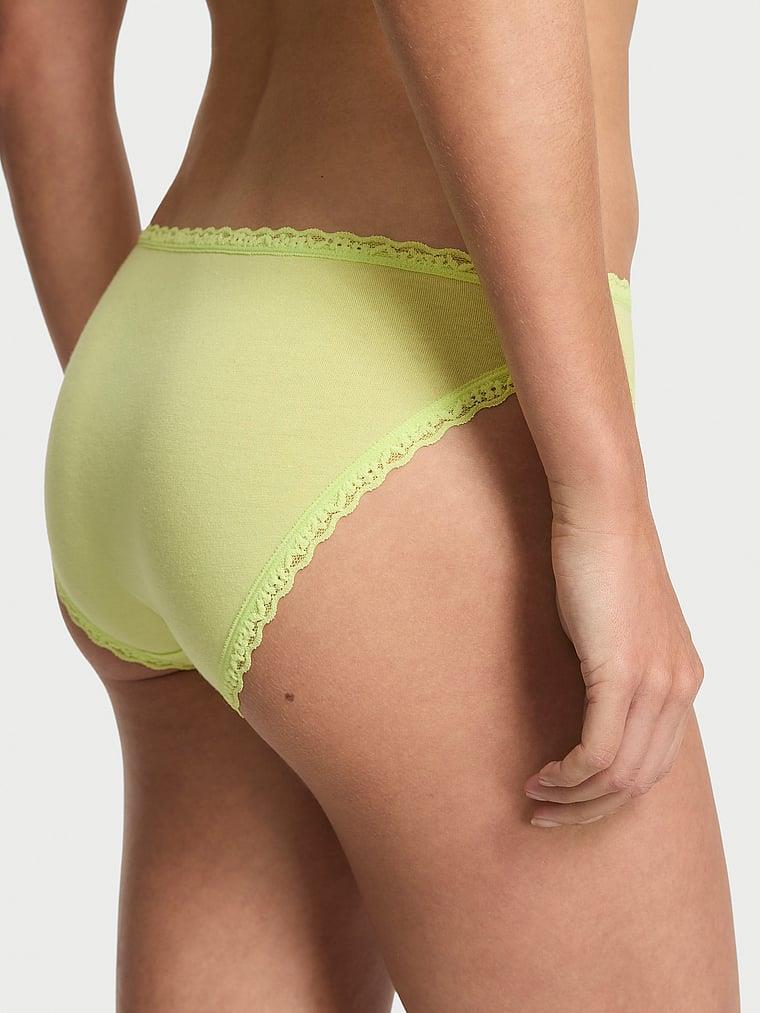 Dantelli Pamuklu Bikini Kulot arka görünümü