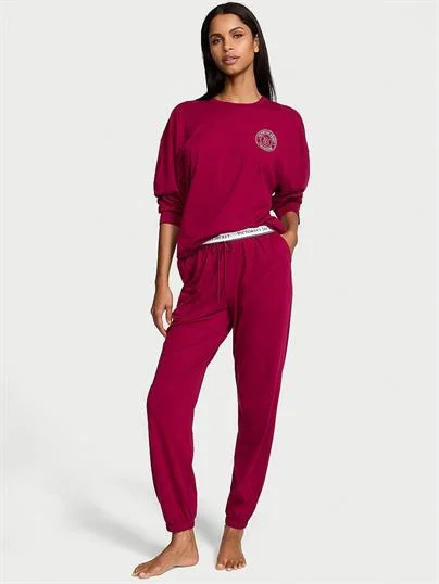 100 Pamuk Uzun Pijama Takimi