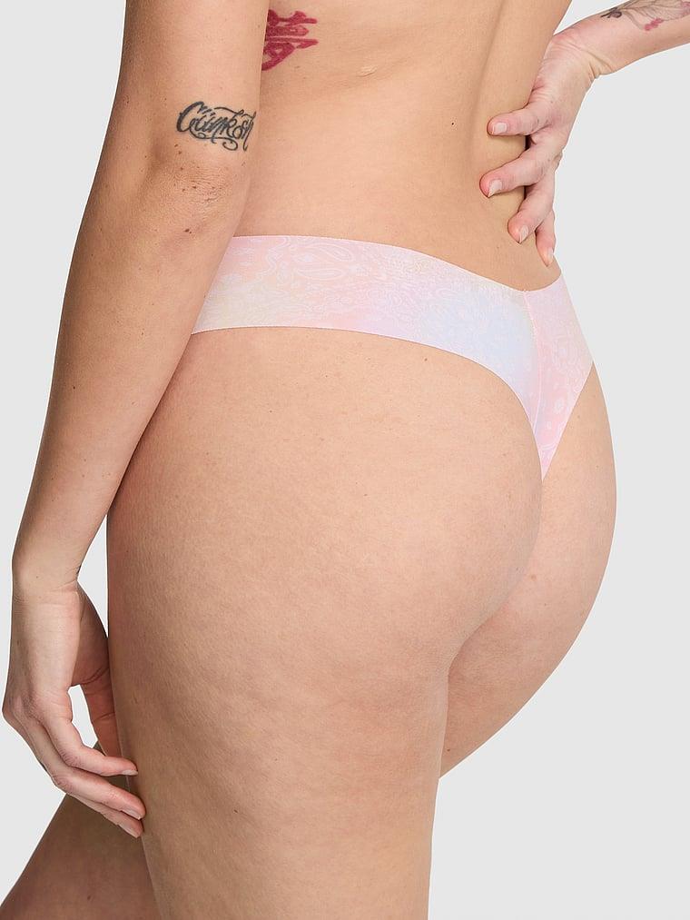 Pink Lazer Kesim Tanga arka görünümü