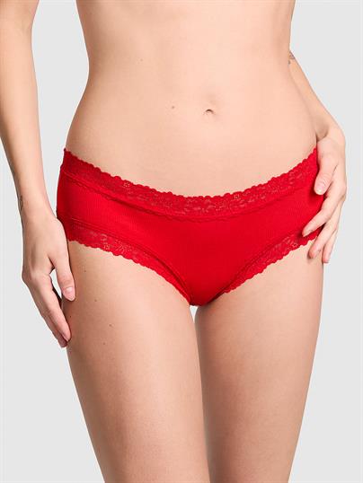 Pink Wink Dantelli Cheeky Kulot ön görünüm