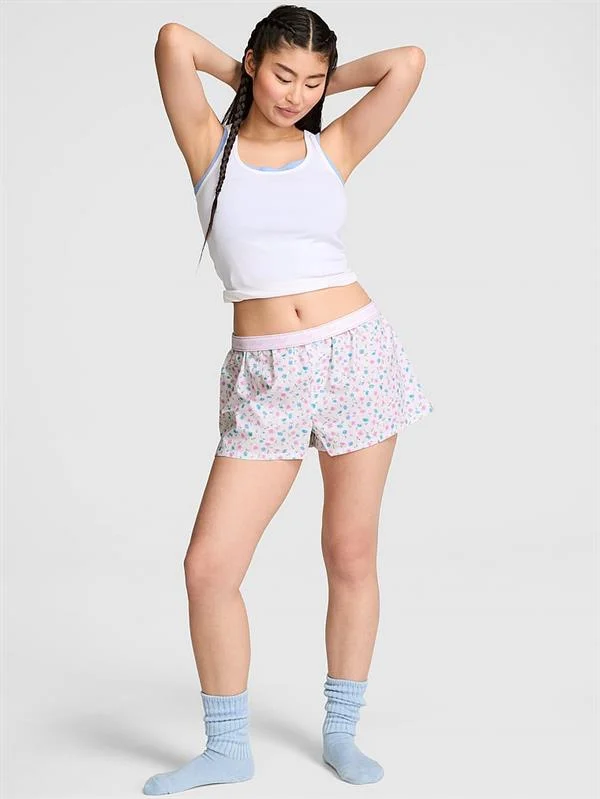 Pink Tencel Boxy Pijama Sortu
