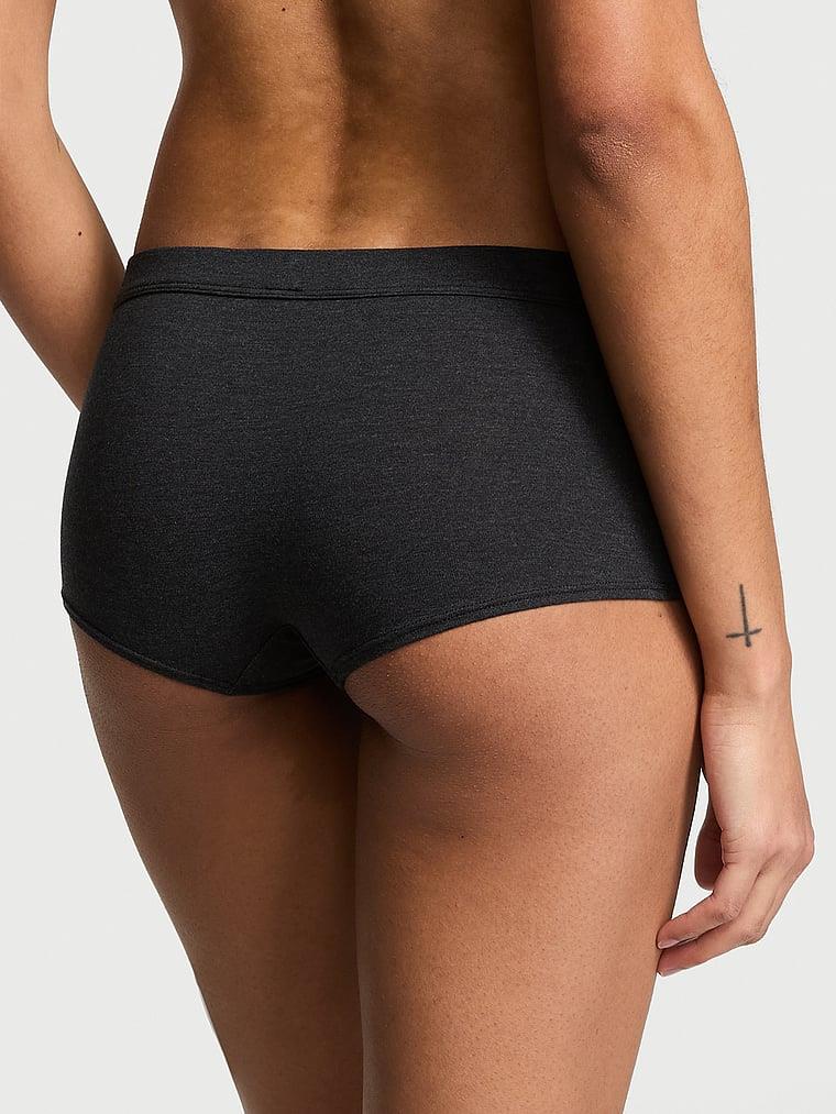 Logolu Pamuklu Boyshort Kulot arka görünümü