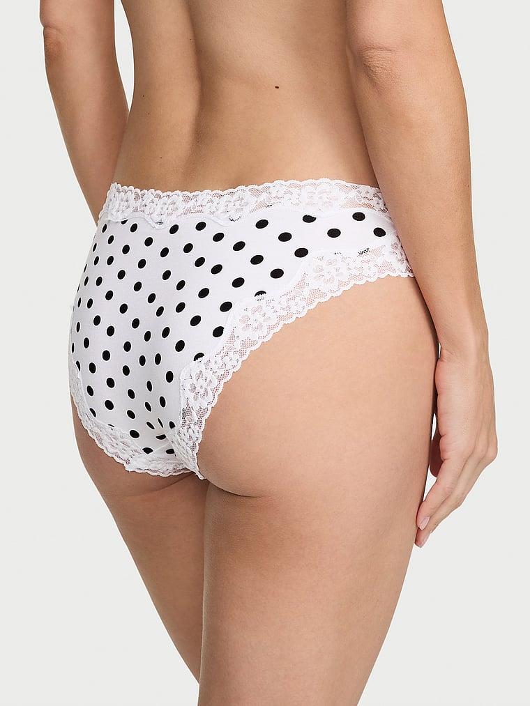 Dantelli Bikini Kesim Kulot arka görünümü