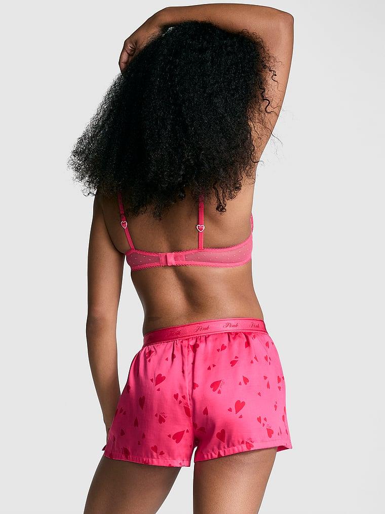 Pink Ipeksi Pijama Boxer arka görünümü