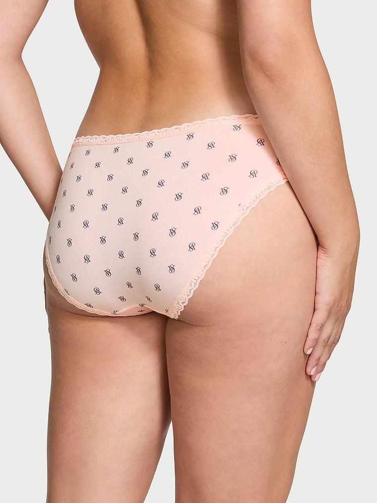 Dantelli Pamuklu Bikini Kulot arka görünüm