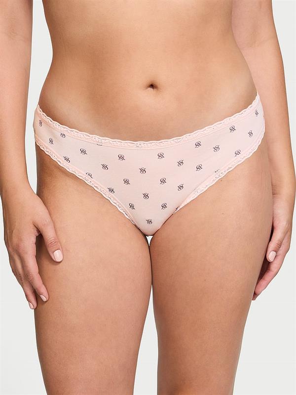 Dantelli Pamuklu Bikini Kulot