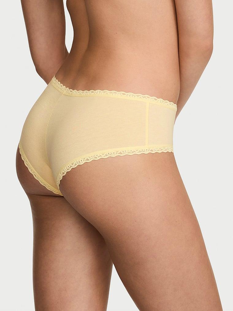 Beli Dantelli Pamuklu Cheeky Kulot arka görünümü