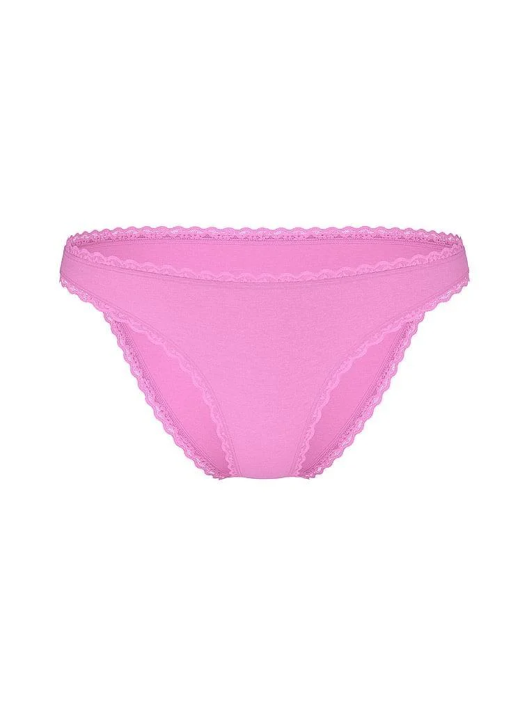 Dantelli Pamuklu Bikini Kulot arka görünüm