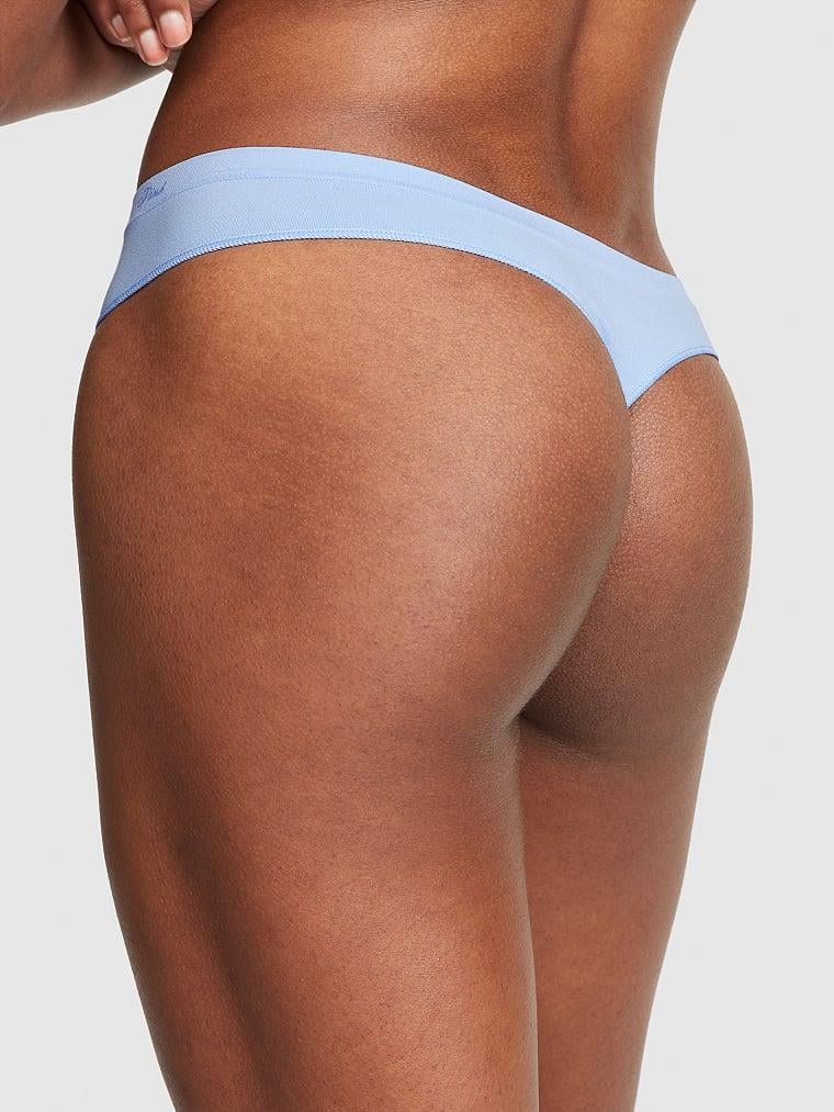 Pink Seamless Tanga arka görünüm