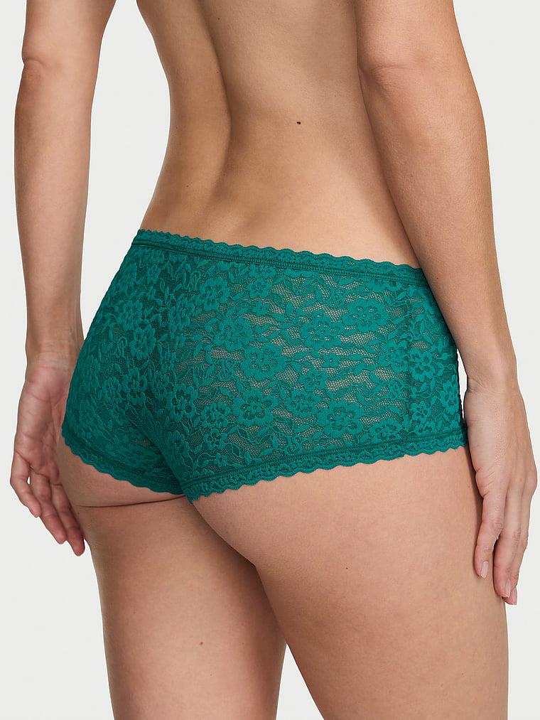 Dantelli Düşük Bel Boyshort Kulot arka görünümü