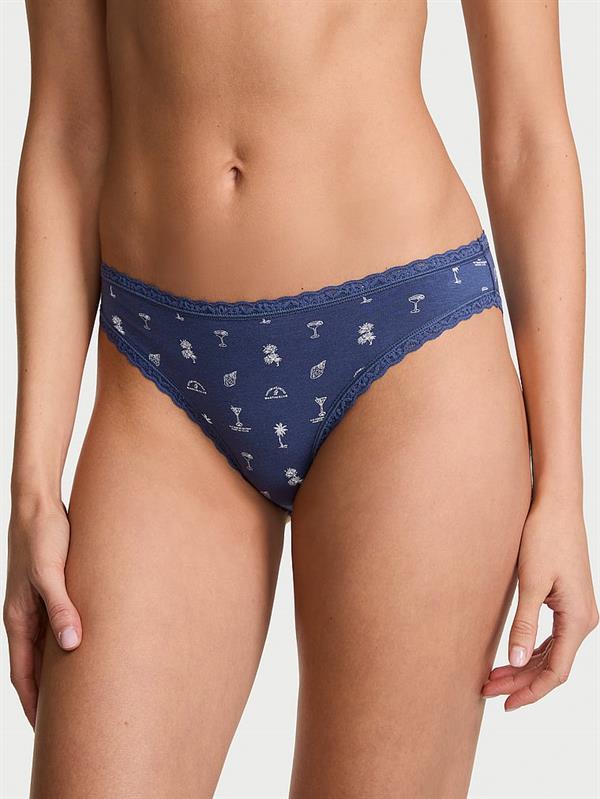 Dantelli Pamuklu Bikini Kulot