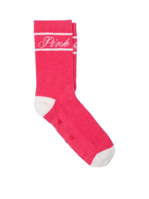 Pink Cozy Crew Corap ön görünüm