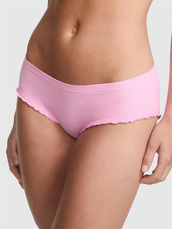 Pink Seamless Hiphugger Kulot