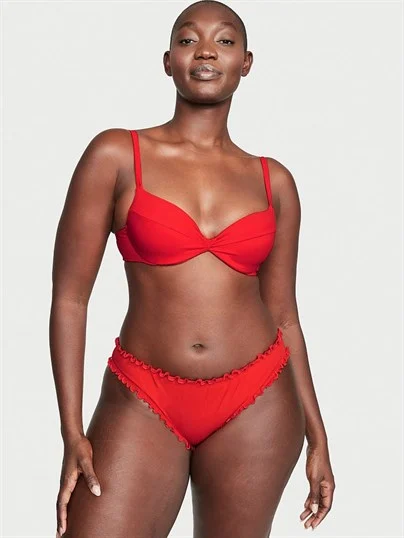 Twist Cikarilabilir Push Up Bikini Ustu