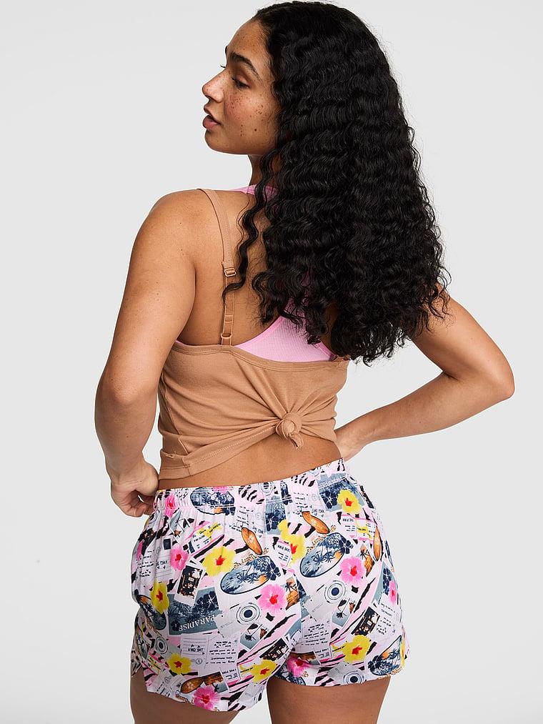 Pink Ipeksi Pijama Sortu arka görünümü