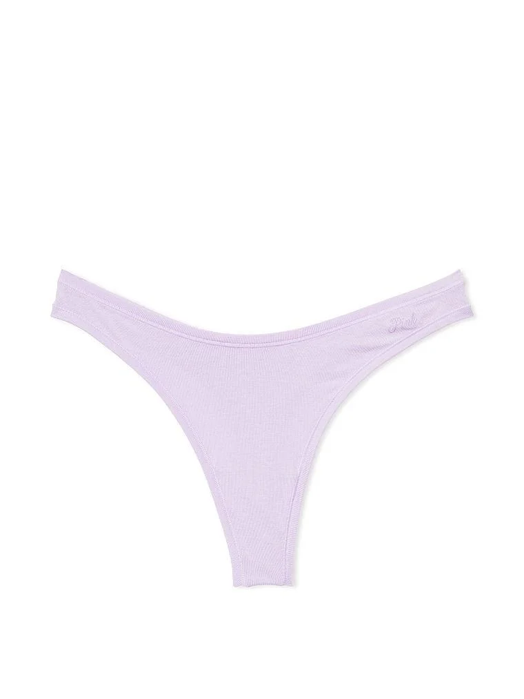 Pink Pamuklu Tanga arka görünüm
