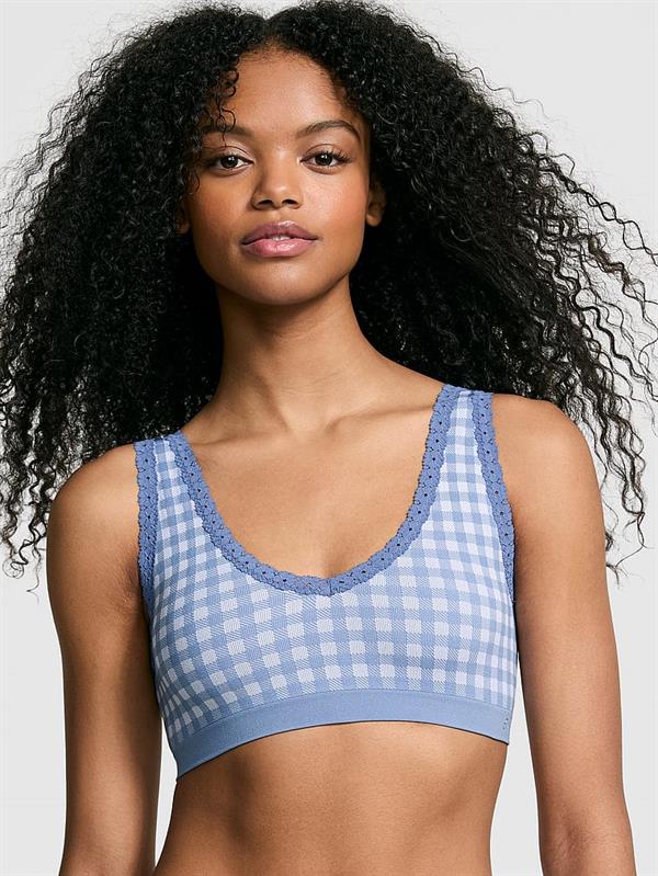 Pink Seamless Dekolteli Bralet