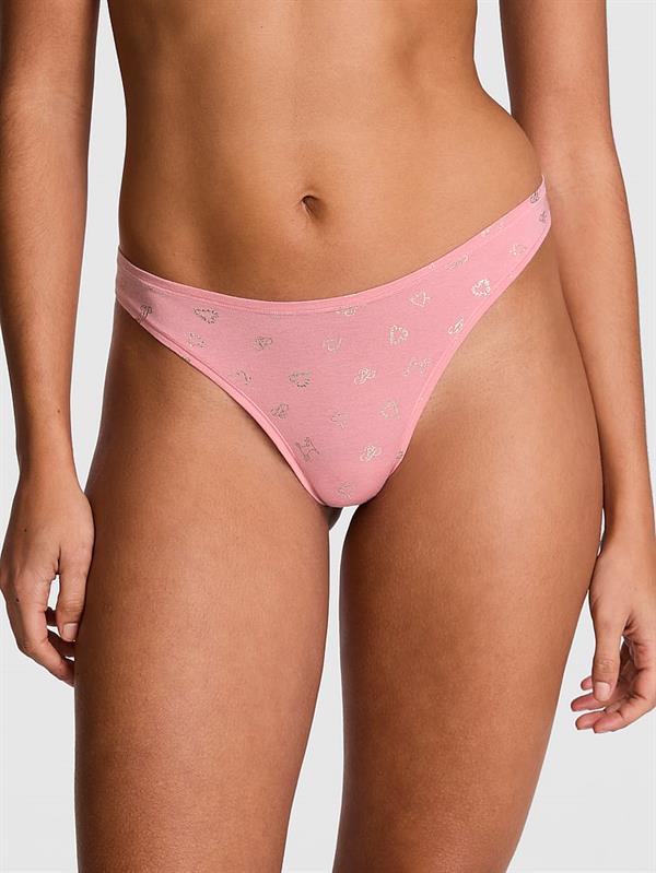 Pink Pamuklu Tanga