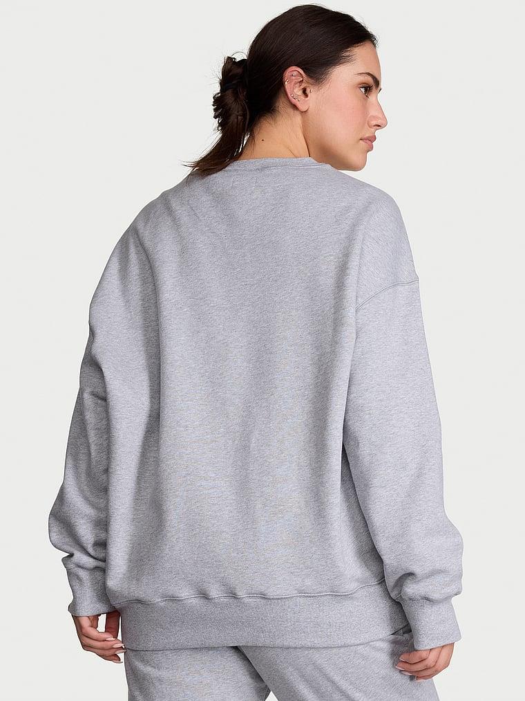 Effortless Yuvarlak Yaka Sweatshirt arka görünüm