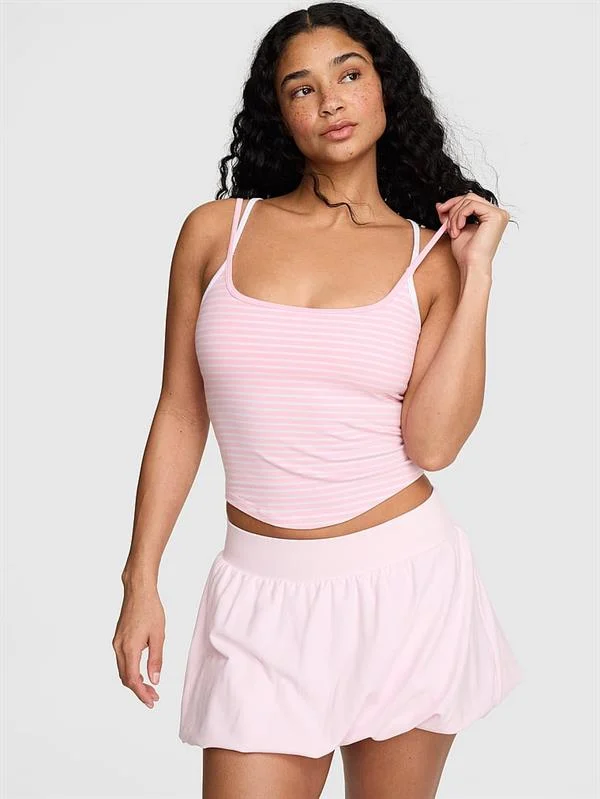 Pink All Day Cotton Askili Atlet