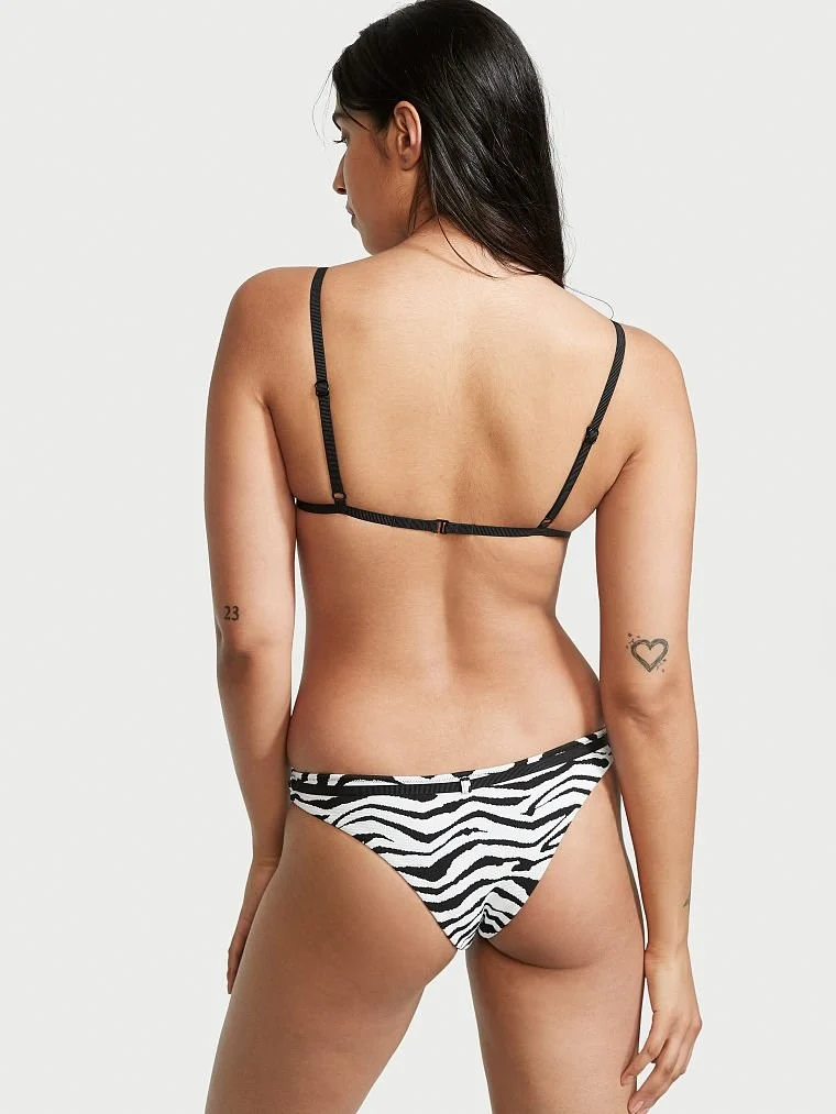 Kemerli Ribanali Brazilian Bikini Alti arka görünüm