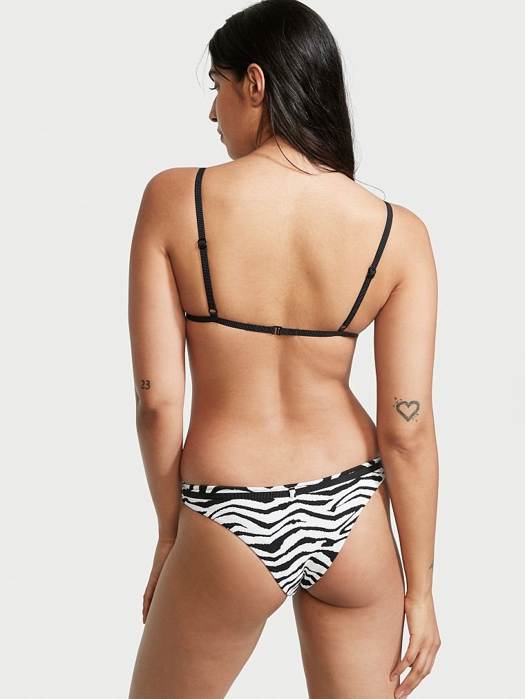 Kemerli Ribanali Brazilian Bikini Alti arka görünümü