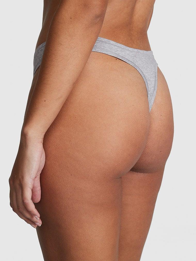 Pink Pamuklu Tanga arka görünümü
