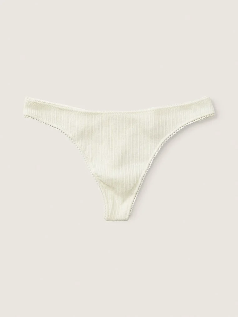 Victorias S Secret Pink Pamuklu Tanga arka görünüm