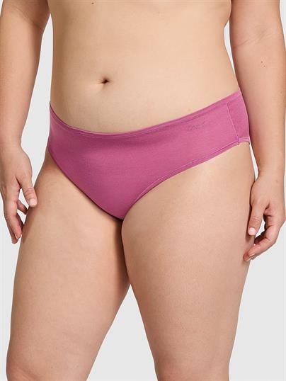 Pink Pamuklu Cheeky Kulot ön görünüm