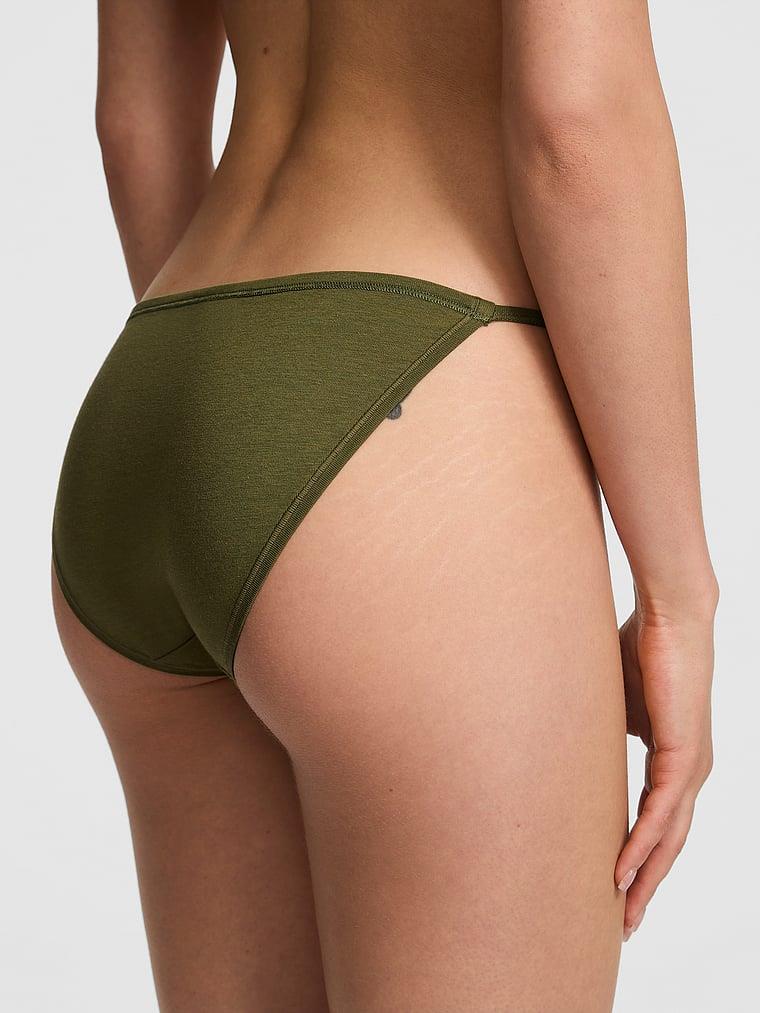 Pink Pamuklu Askili Bikini Kulot arka görünüm