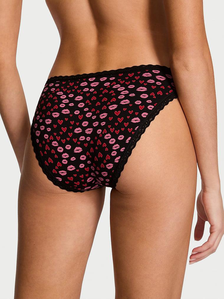 Dantelli Pamuklu Bikini Kulot arka görünümü