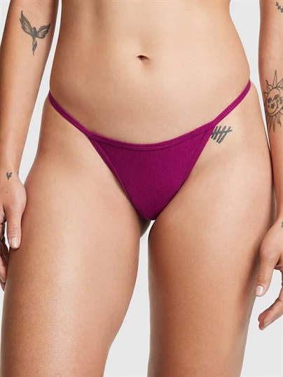 Victorias S Secret Pink Pamuklu V String Kulot
