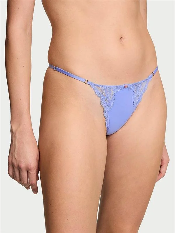 Dantelli Ayarlanabilir V String Kulot