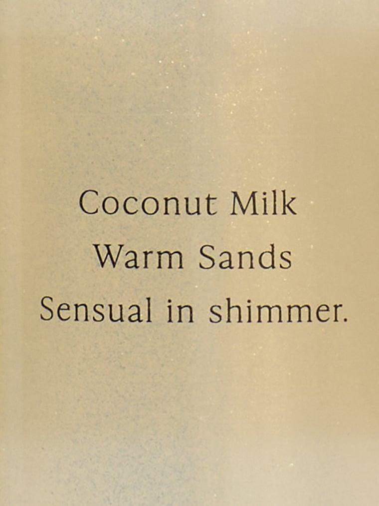 Coconut Passion Işıltılı Vücut Spreyi arka görünümü