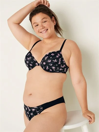 Pink Wear Everywhere Push Up Sütyen ön görünüm