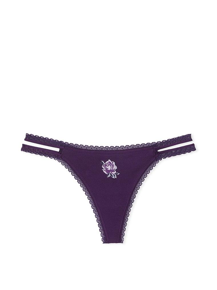 Pink Wink Dantelli Askili Tanga arka görünüm