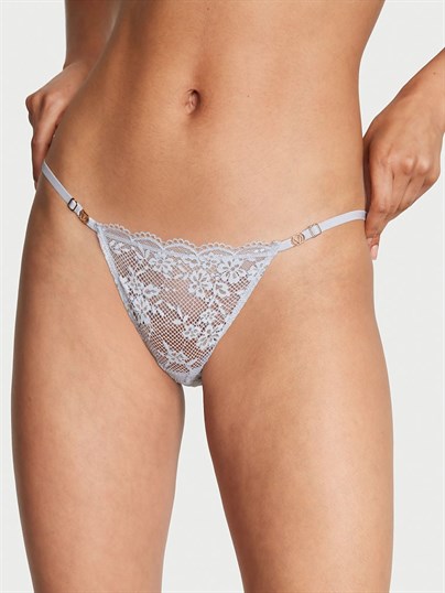 Dantelli Ayarlanabilir Askili Bikini Kulot