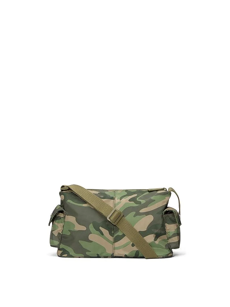 Pink Cargo Shoulder Bag arka görünüm