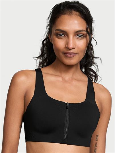 Yeni Stil! Featherweight Max Önden Fermuarli Sporcu Sütyeni