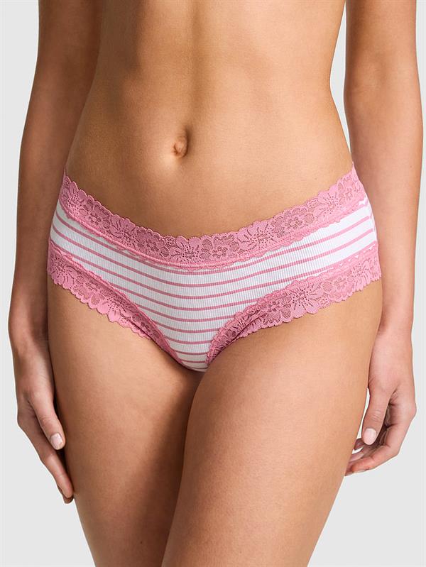 Pink Wink Dantelli Cheeky Kulot ön görünüm