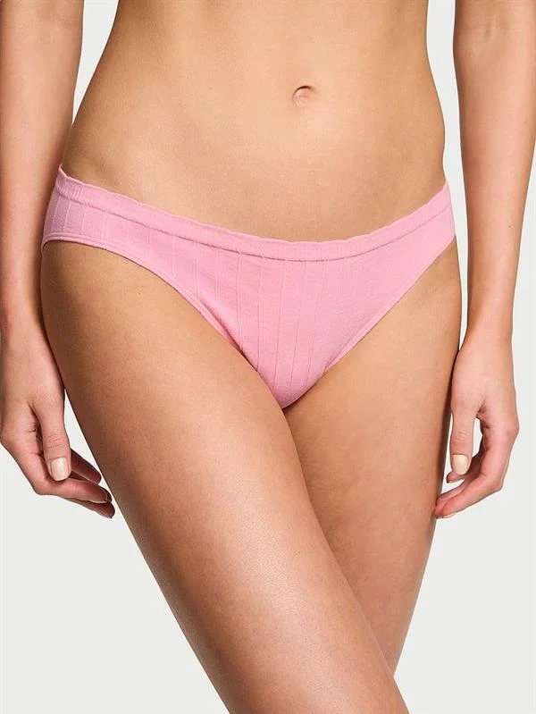 Esnek Pamuklu Bikini Kulotu ön görünüm