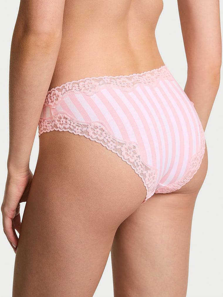 Dantelli Bikini Kesim Kulot arka görünümü